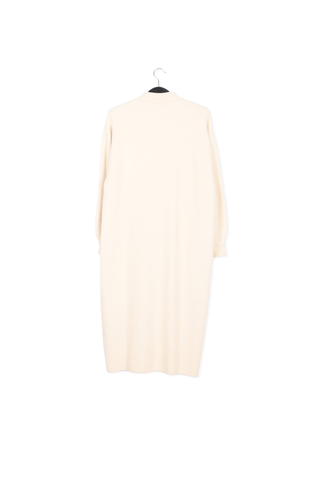Off-white belted midi-length knit RE—SSENTIEL | Essentiel second hand