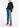 Blauwe 7/8ste jeans met hoge taille en wijdere pijpen Faume - seconde main