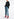 Blue cropped high-rise flared jeans Faume - seconde main