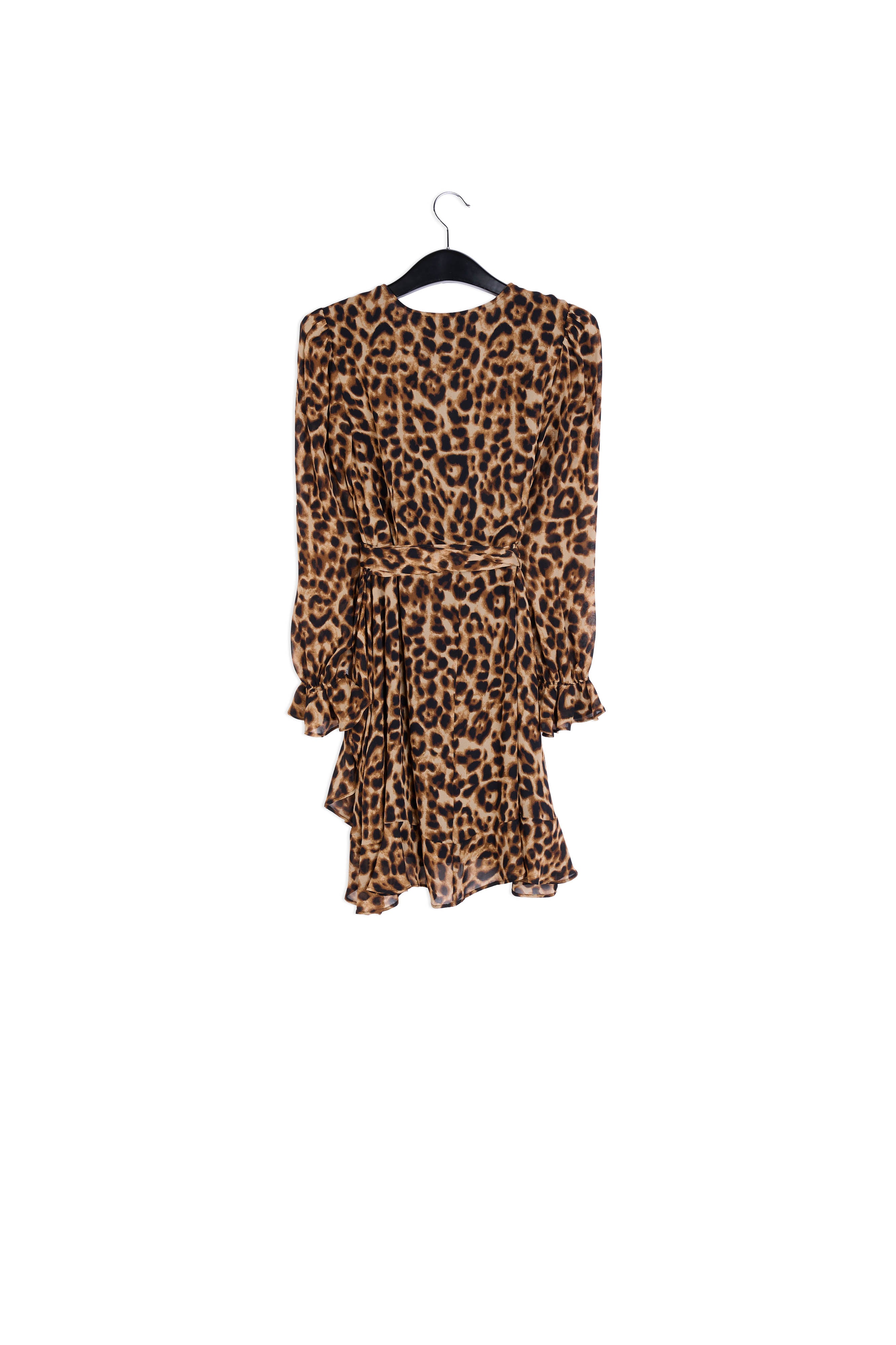 Wrap dress with leopard print RE—SSENTIEL | Essentiel second hand