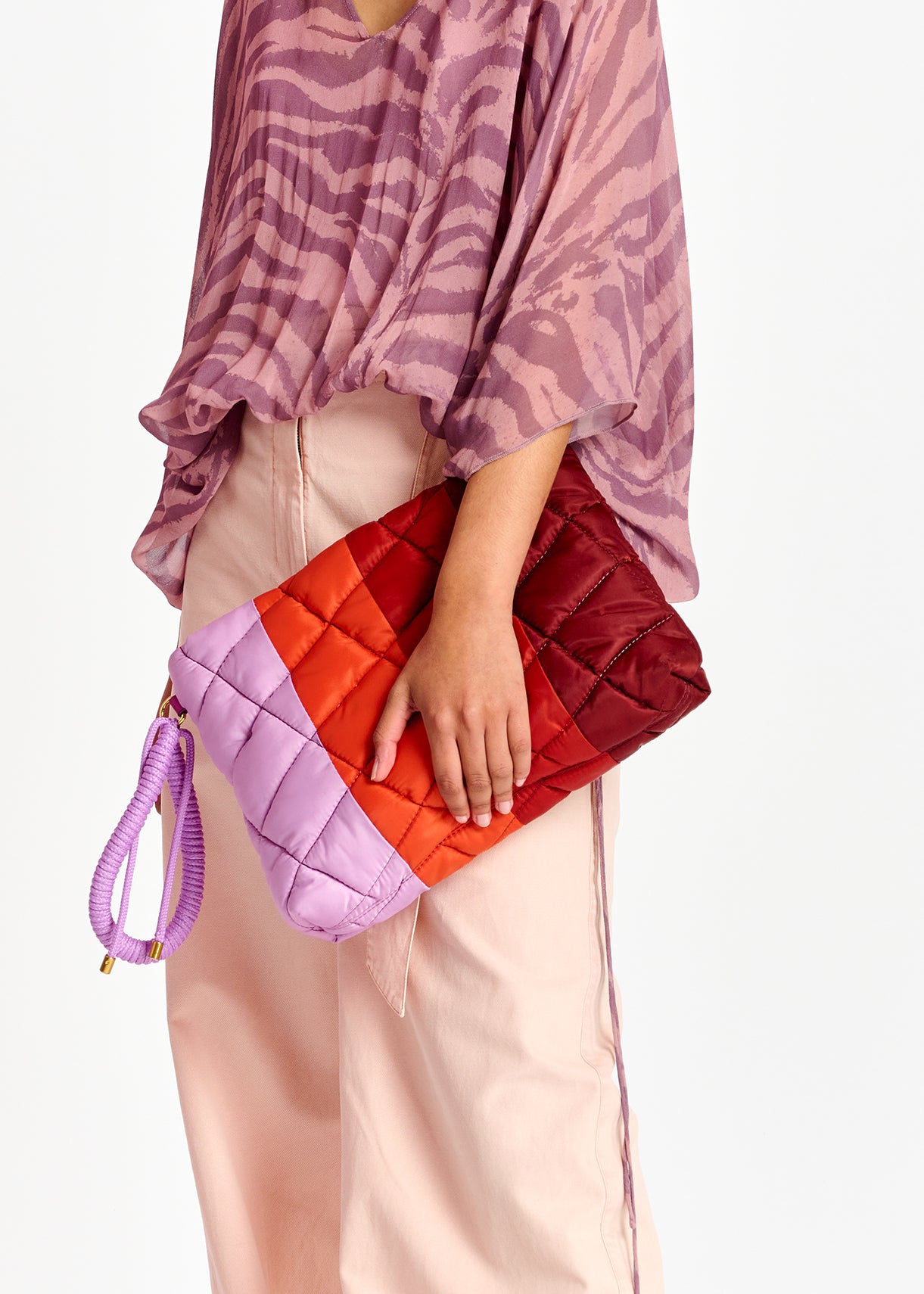 Top ample à  imprimé zèbre lilas RE—SSENTIEL | Essentiel second hand