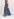 Dark blue floral-print halterneck maxi dress Faume - seconde main