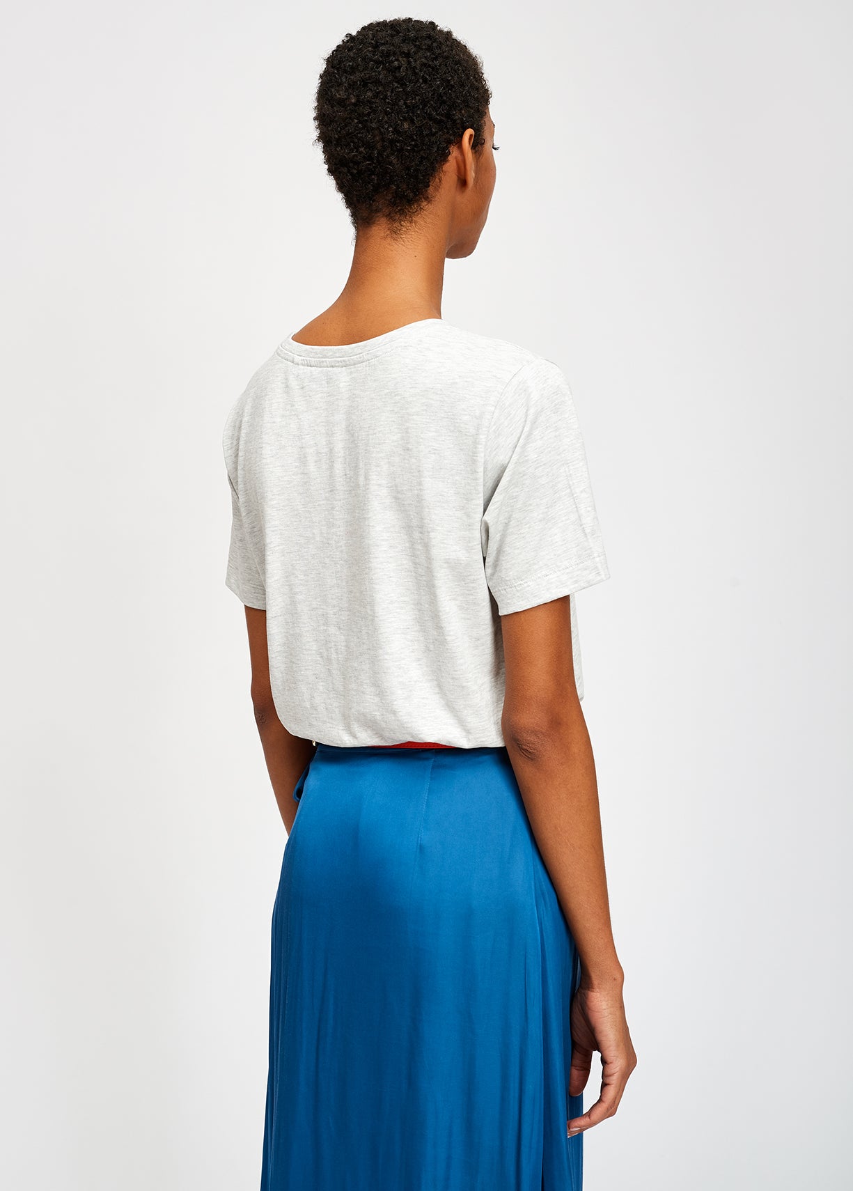 Blue wrap skirt with frills RE—SSENTIEL | Essentiel second hand