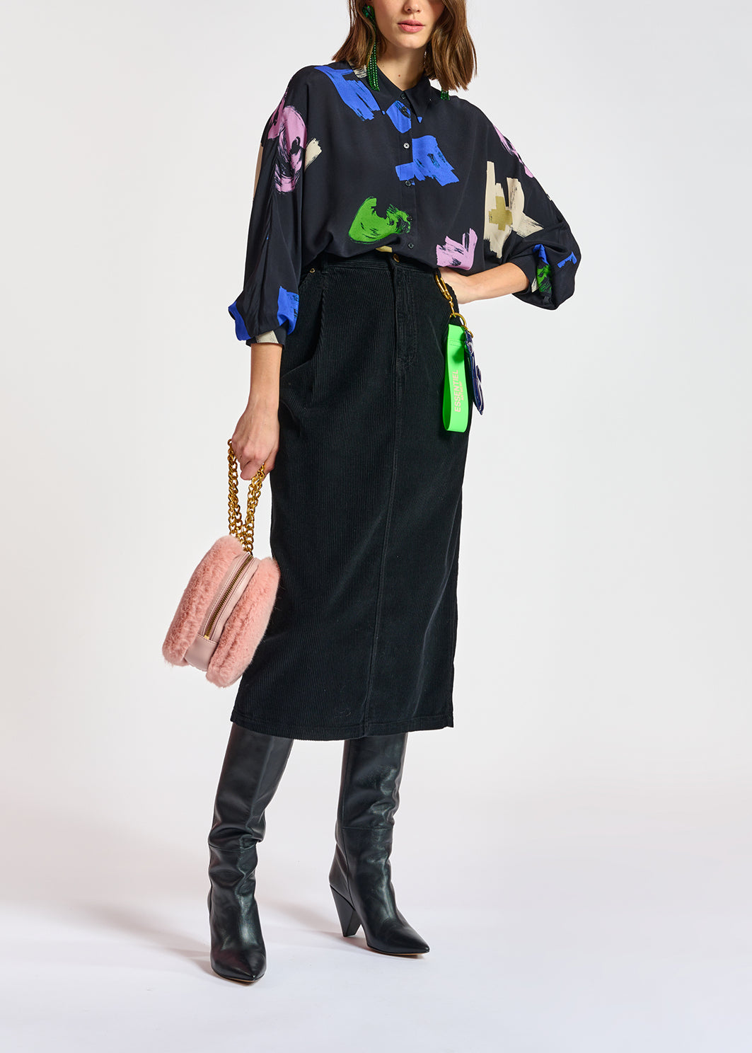 Arok midi skirt RE—SSENTIEL | Essentiel second hand