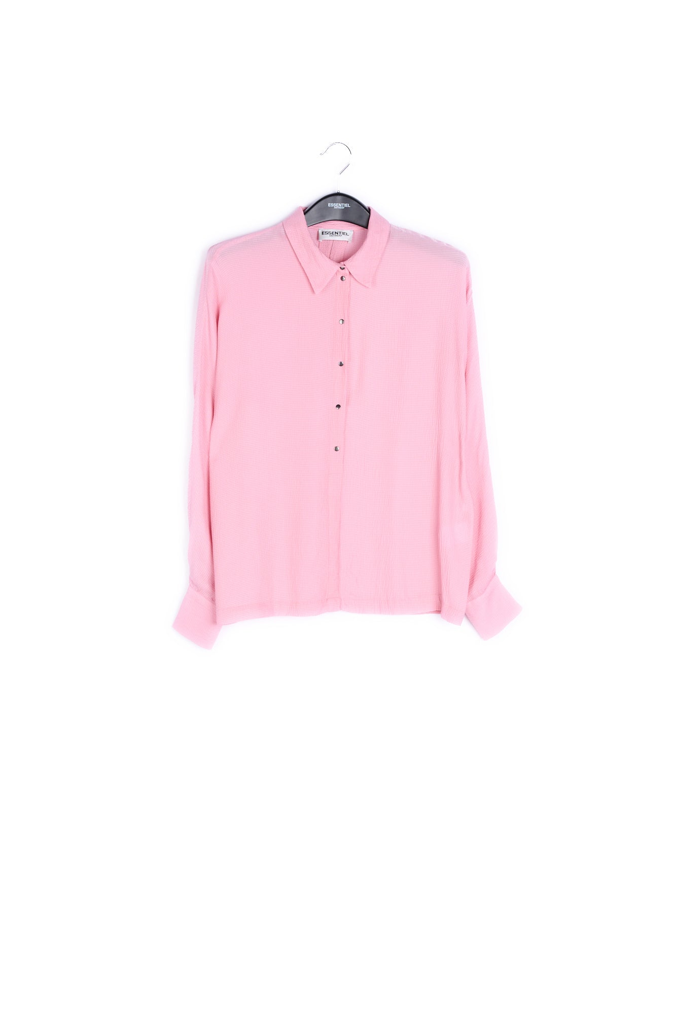 Pink oversized-fit shirt RE—SSENTIEL | Essentiel second hand