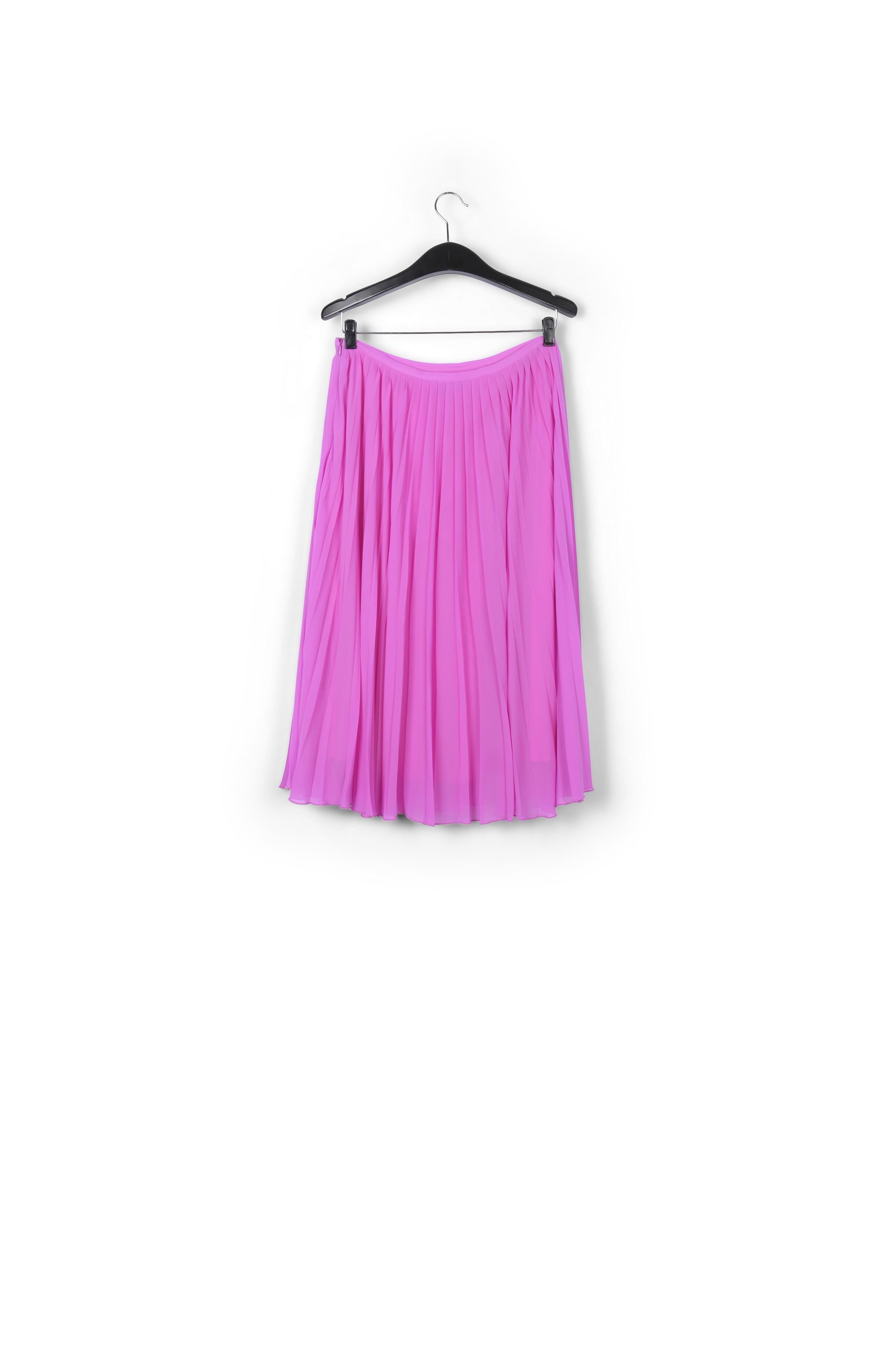 Lilac plissé midi skirt RE—SSENTIEL | Essentiel second hand