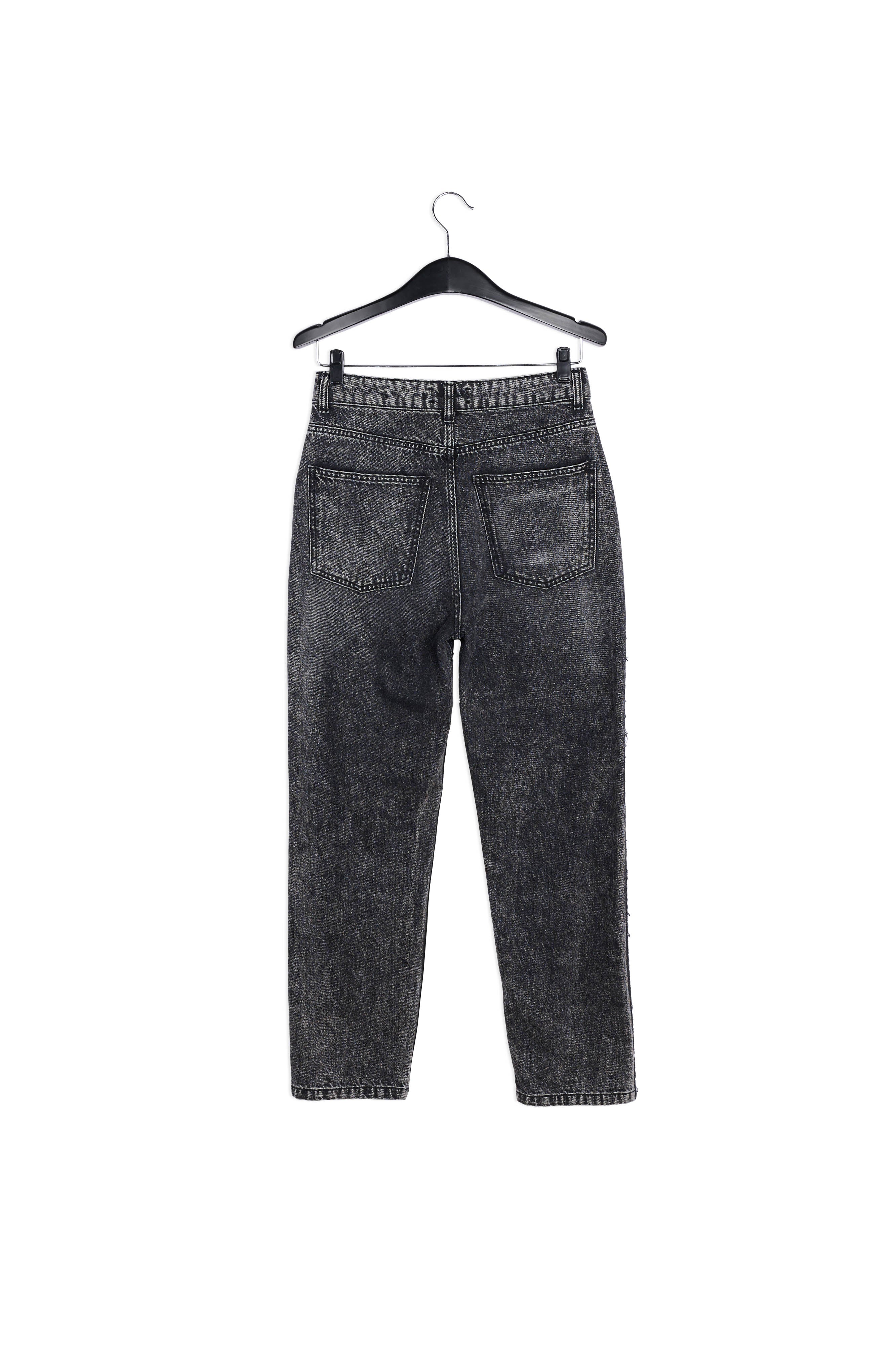 Dark grey straight leg jeans RE—SSENTIEL | Essentiel second hand