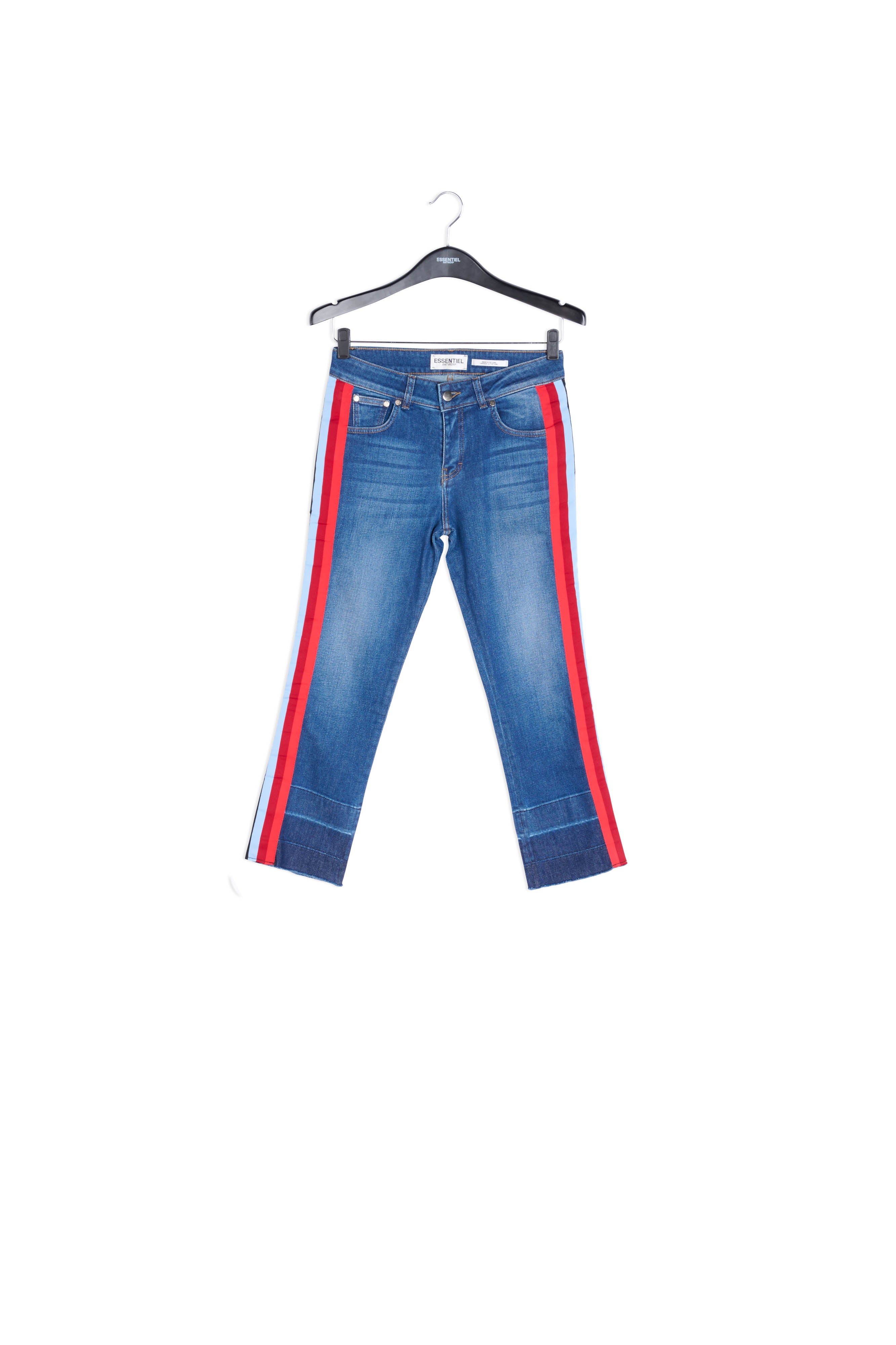 Straigt leg jeans with ribbon RE—SSENTIEL | Essentiel second hand