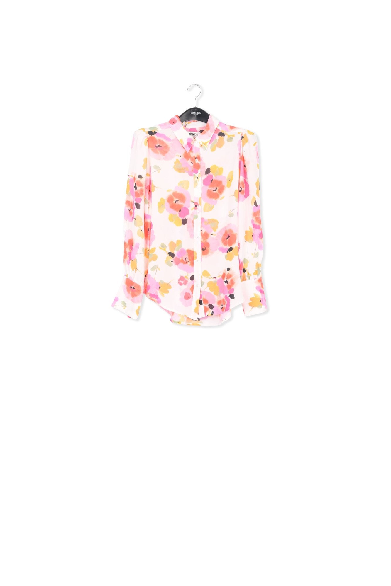 Chemise blanc cassé à imprimé floral RE—SSENTIEL | Essentiel second hand