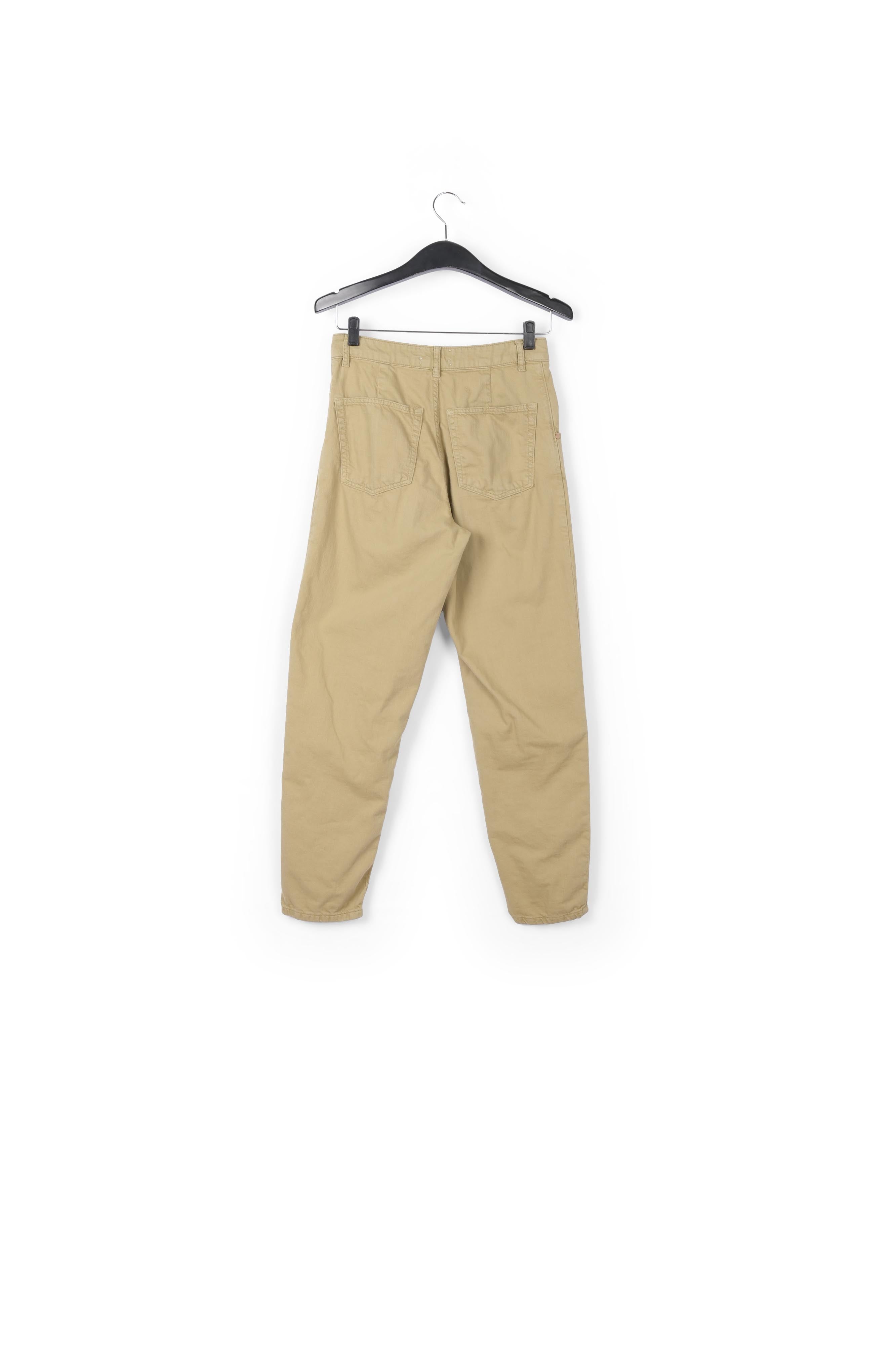 Beige denim boyfriend jeans RE—SSENTIEL | Essentiel second hand