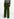 Pine green soft corduroy wide leg pants Faume - seconde main