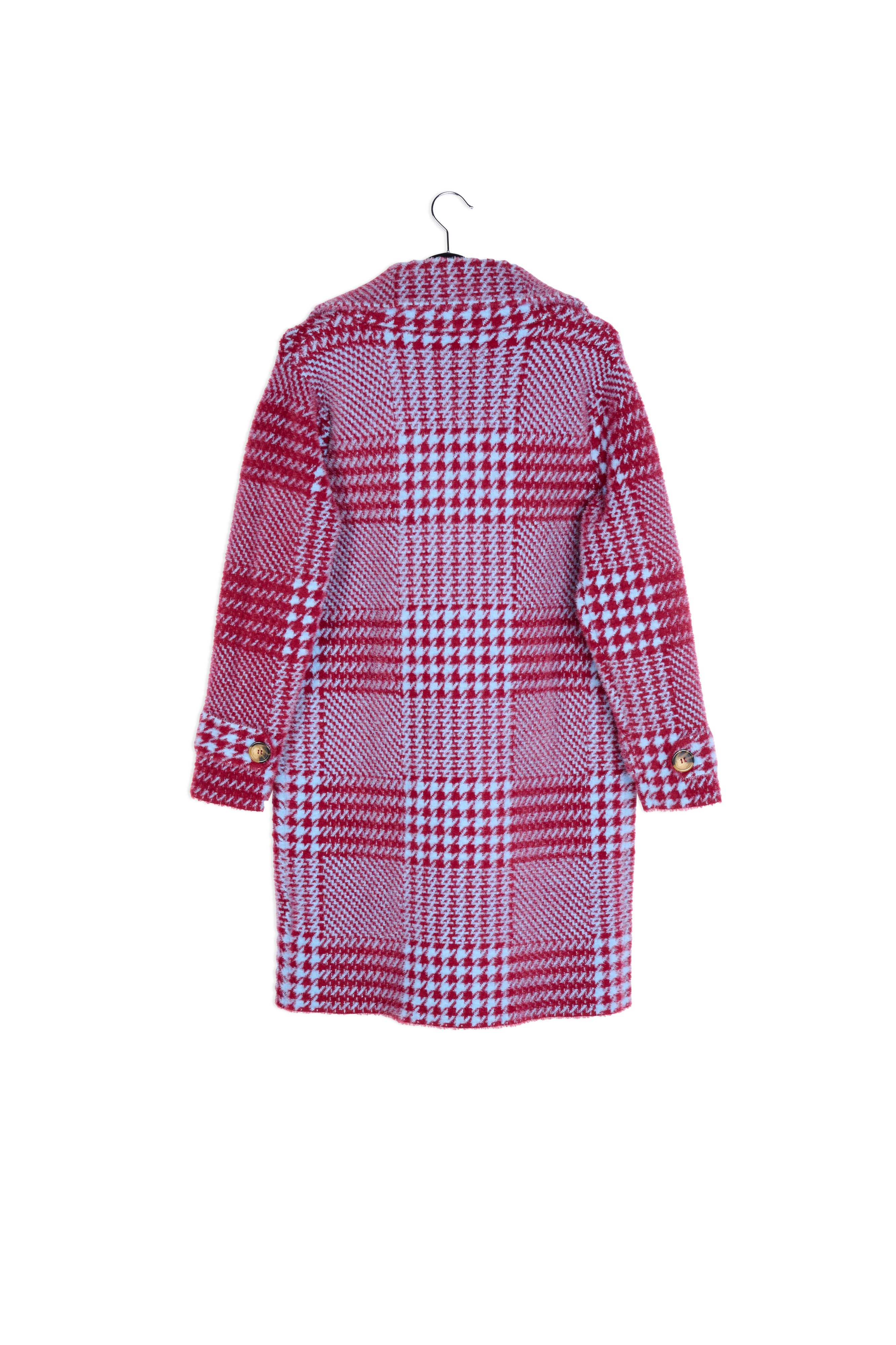 Soft houndstooth coat RE—SSENTIEL | Essentiel second hand