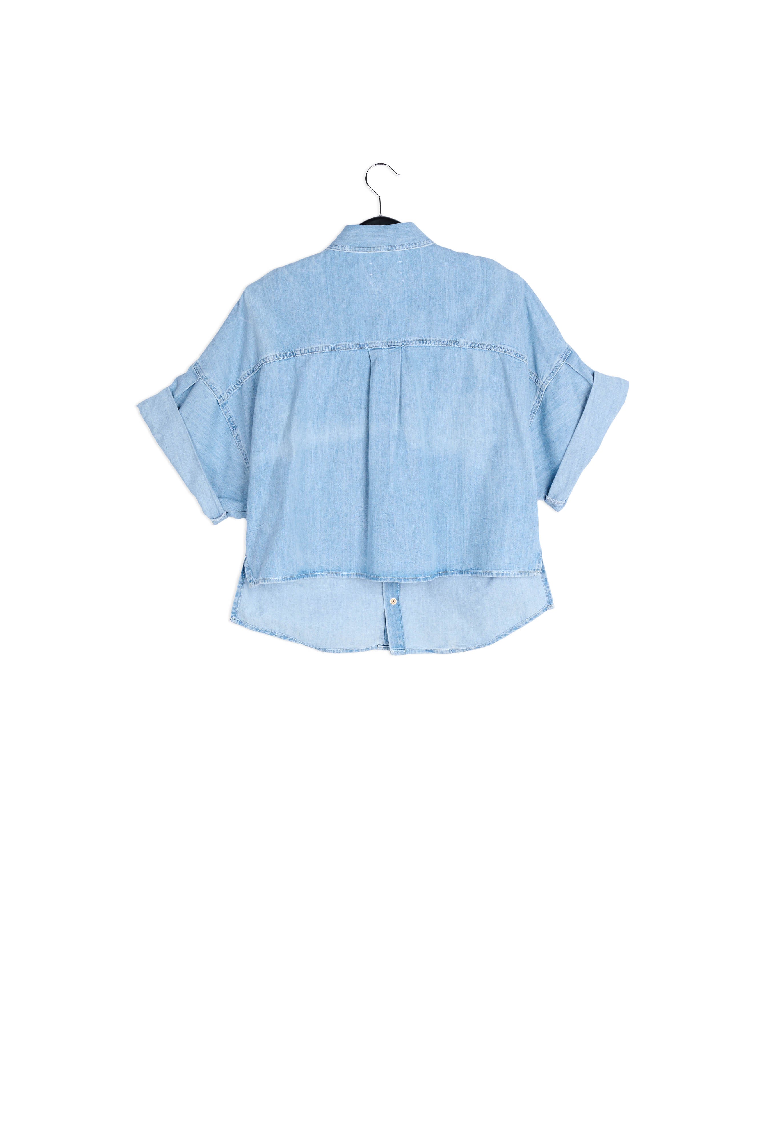 Light blue denim shirt RE—SSENTIEL | Essentiel second hand