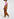 Brown tailored mid-rise pants Faume - seconde main