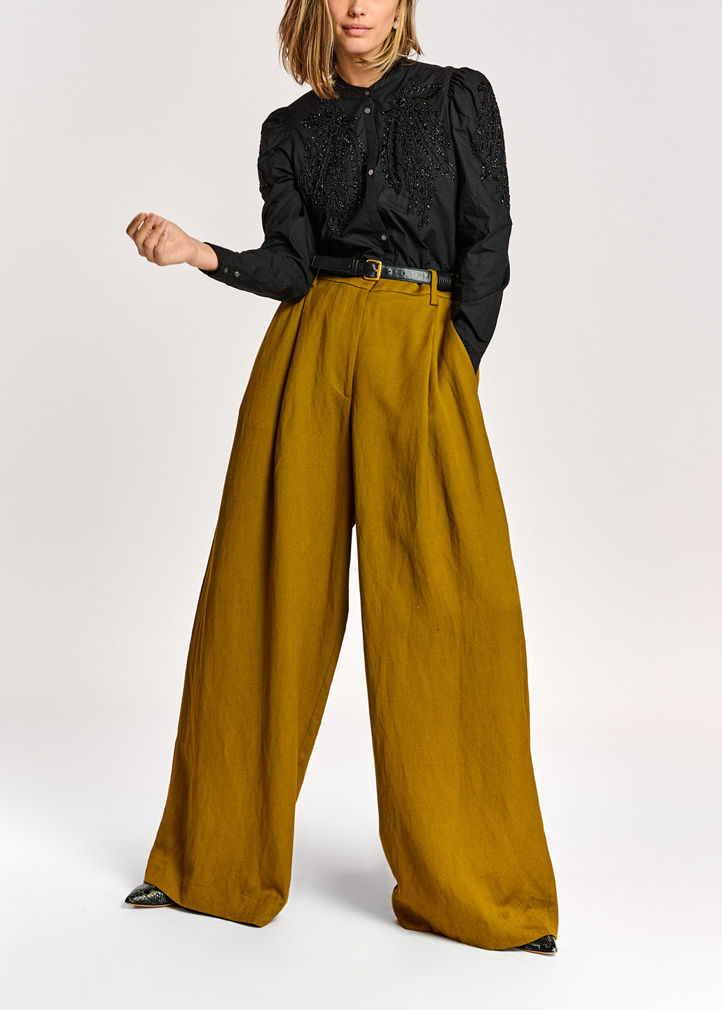 Antonella embellished shirt RE—SSENTIEL | Essentiel second hand