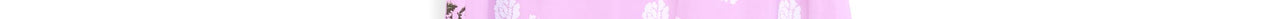 Roze rok met volantzoom en bloemenprint Faume - seconde main