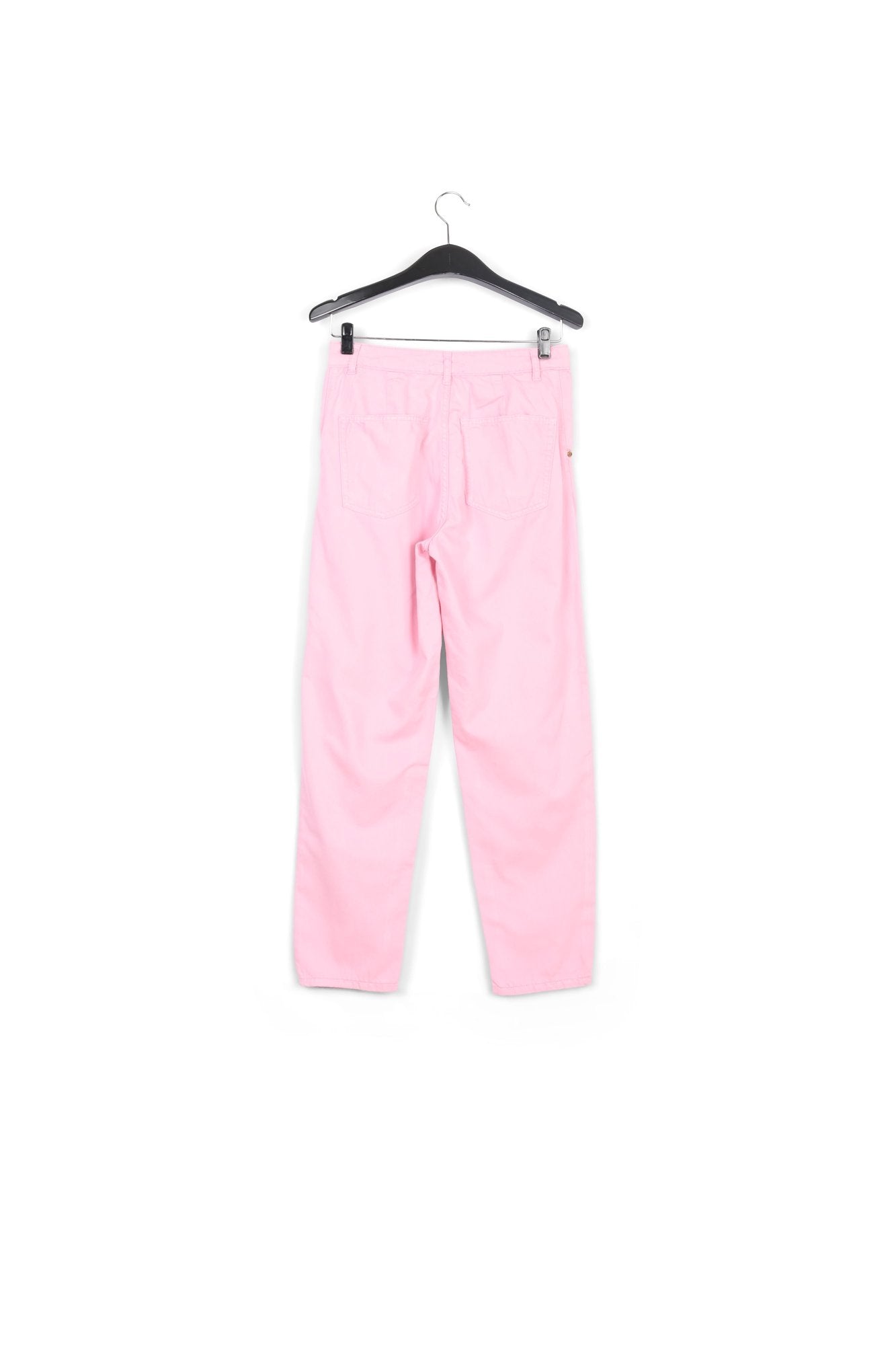 Light pink loose-fit denim pants RE—SSENTIEL | Essentiel second hand