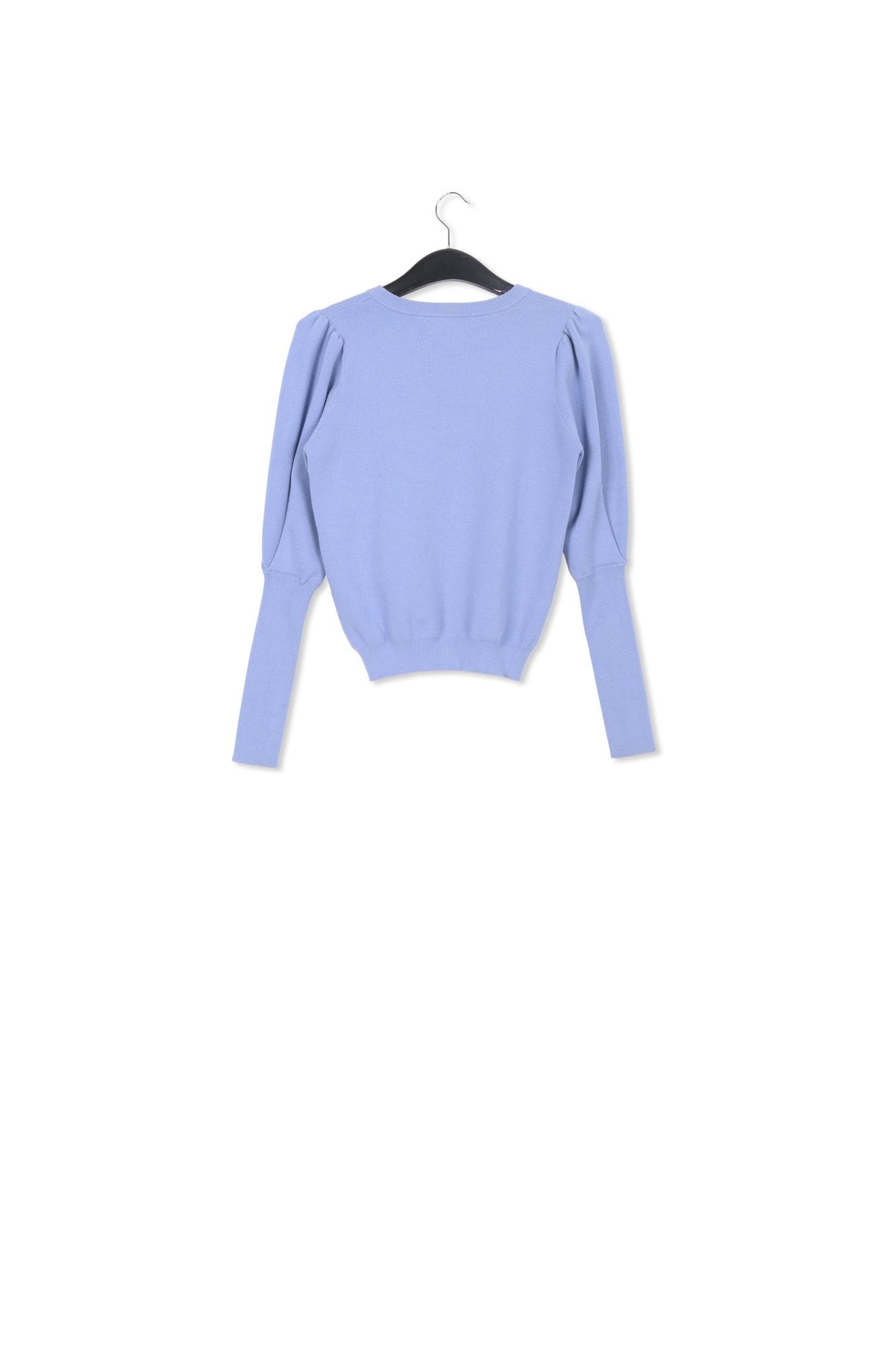 Pull bleu aux épaules bouffantes RE—SSENTIEL | Essentiel second hand