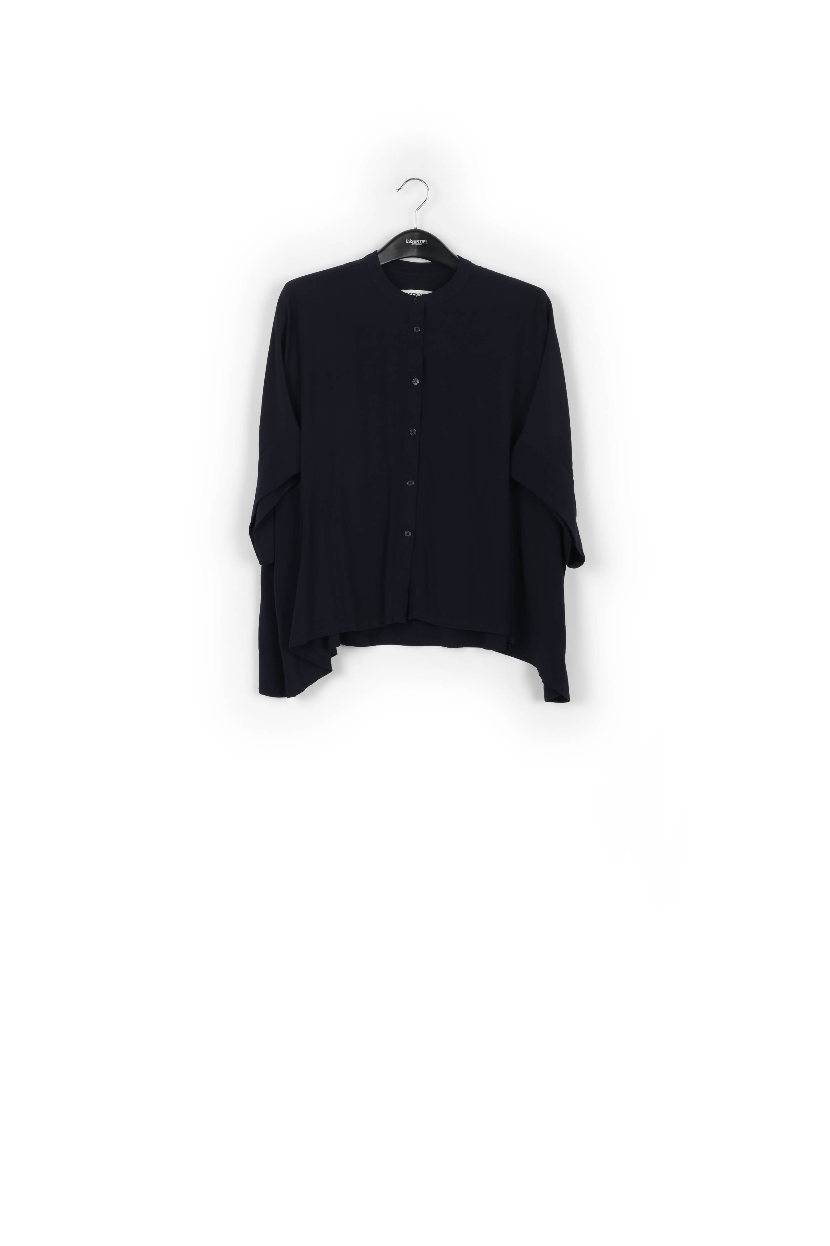 Dark blue oversized top RE—SSENTIEL | Essentiel second hand