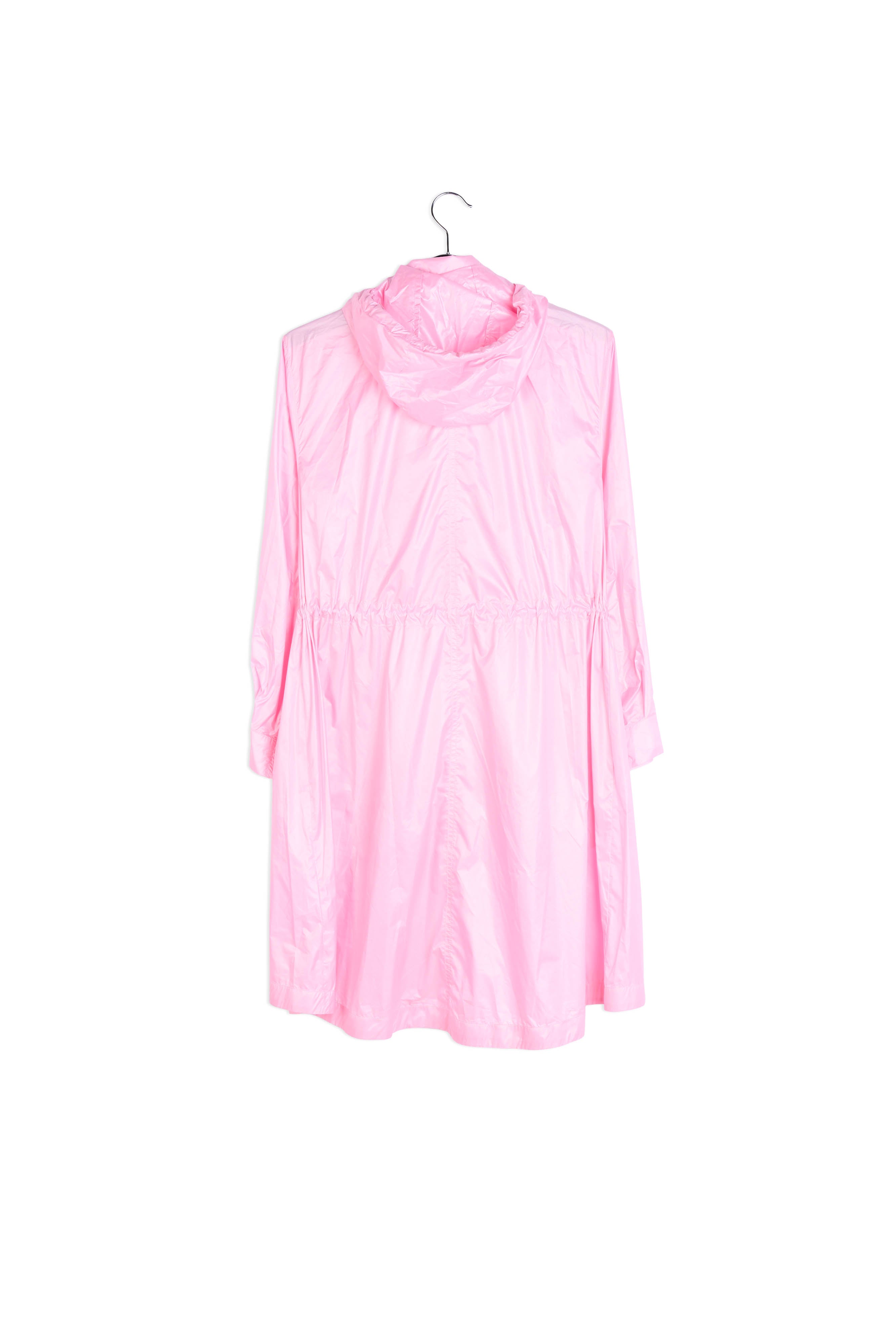 Pink spring rain jacket RE—SSENTIEL | Essentiel second hand
