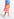 Pink and yellow plissé midi skirt Faume - seconde main