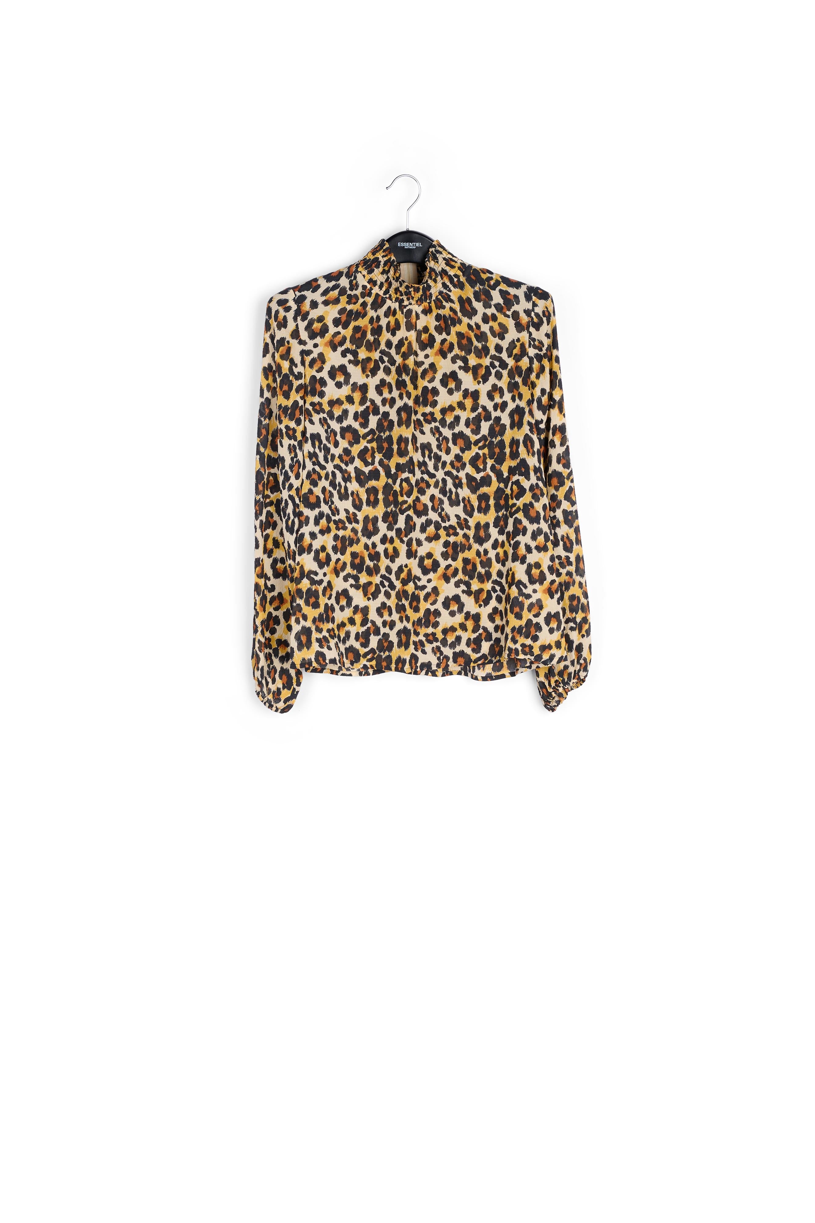 Wijde top met luipaardprint RE—SSENTIEL | Essentiel second hand