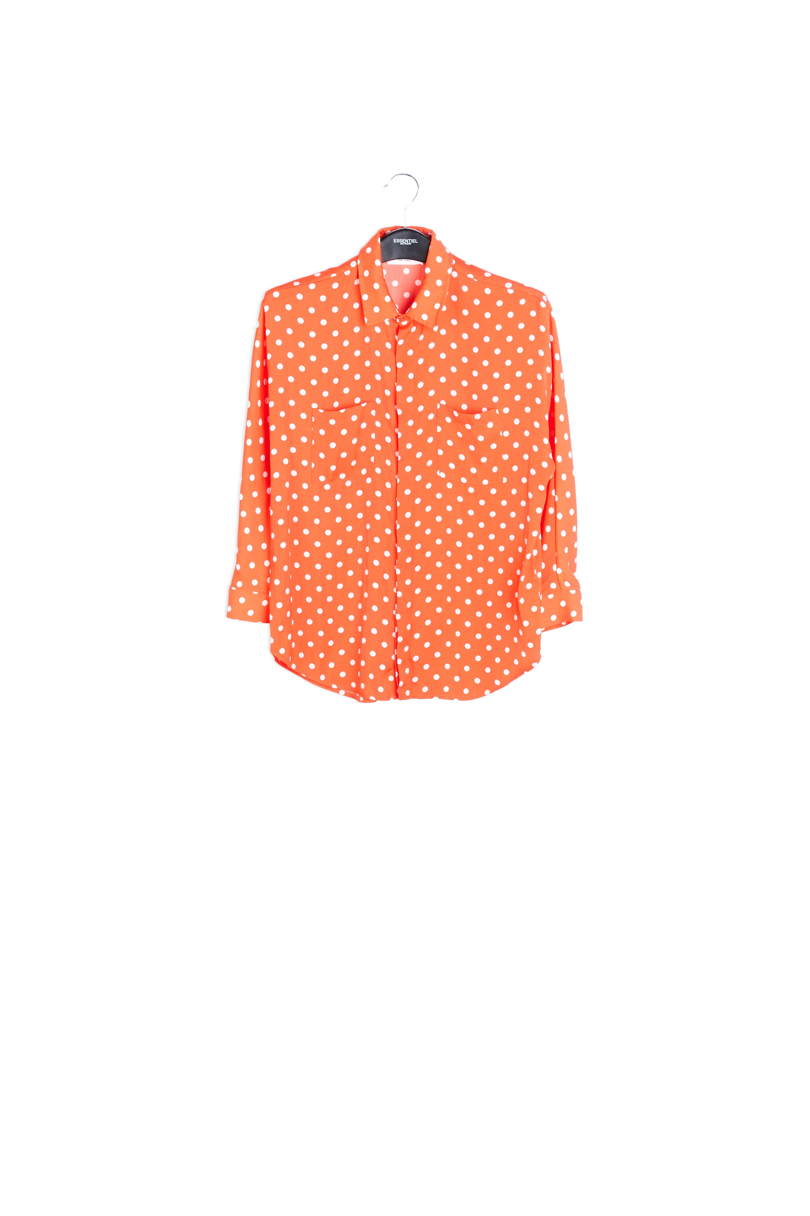 Red polka dot shirt RE—SSENTIEL | Essentiel second hand