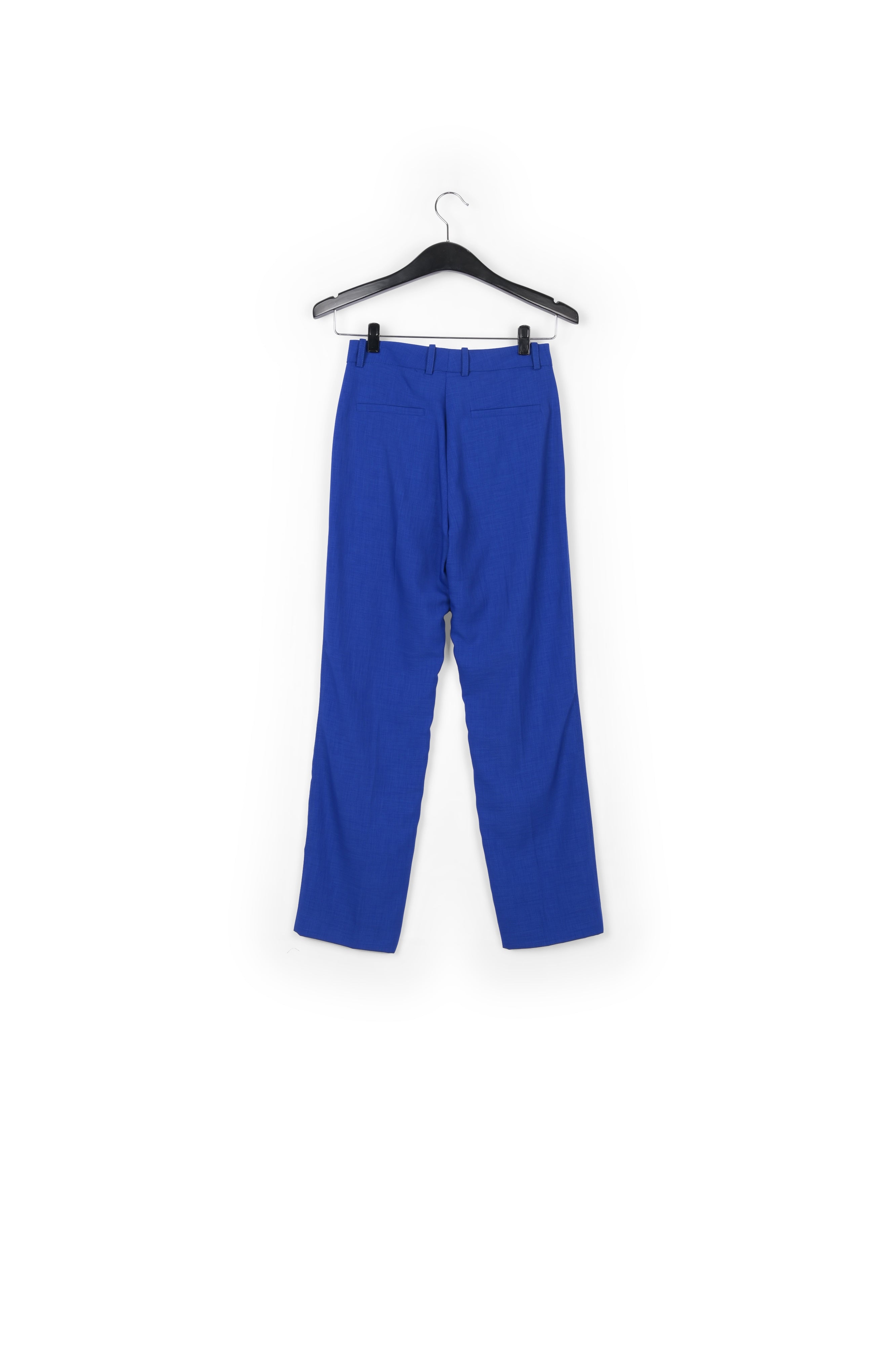 Blue tailored trousers RE—SSENTIEL | Essentiel second hand
