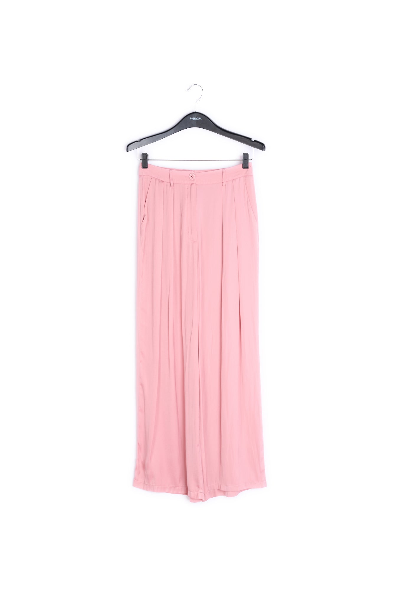 Light pink wide-leg pants RE—SSENTIEL | Essentiel second hand