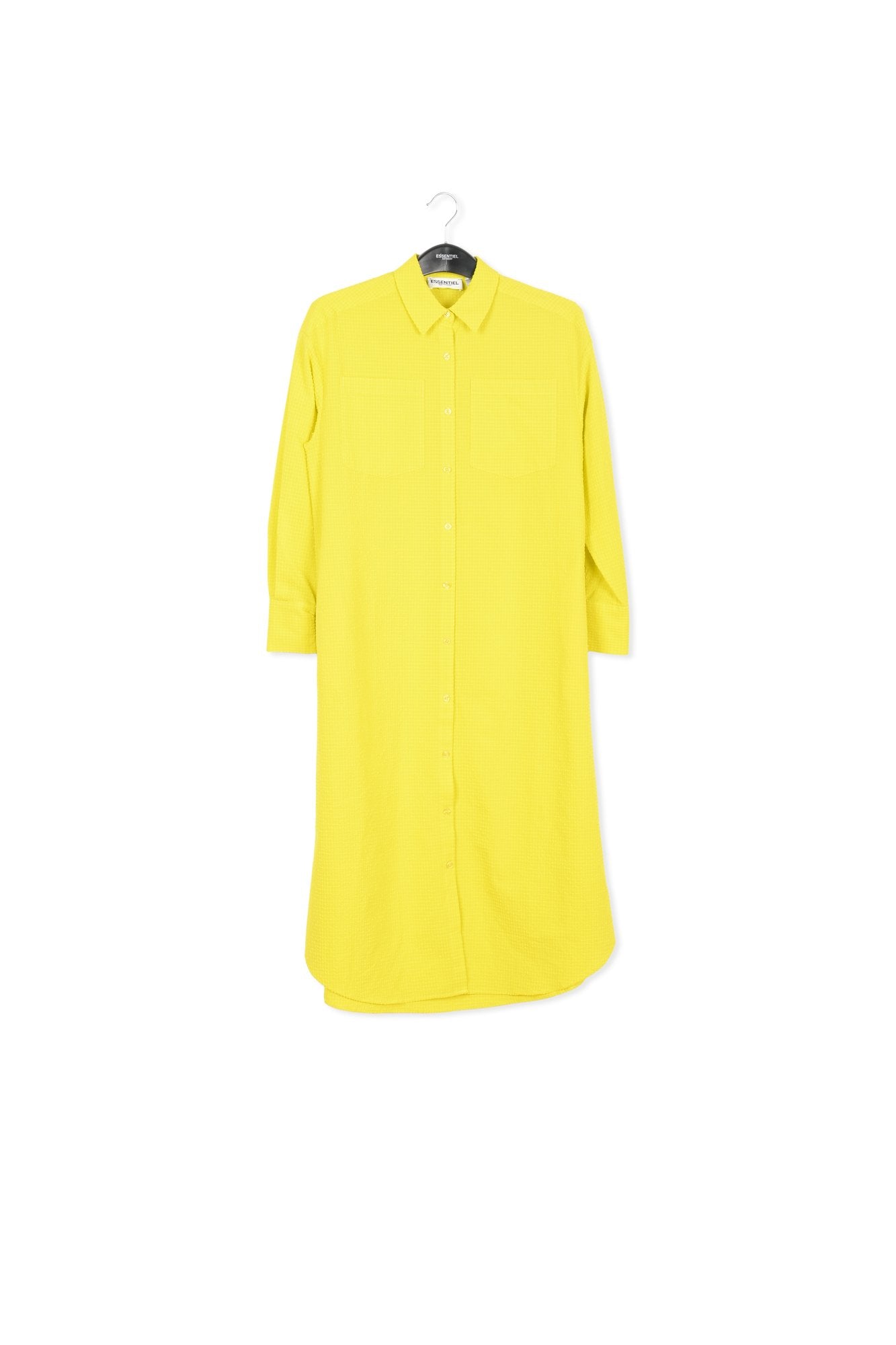 Yellow dime shirt dress RE—SSENTIEL | Essentiel second hand