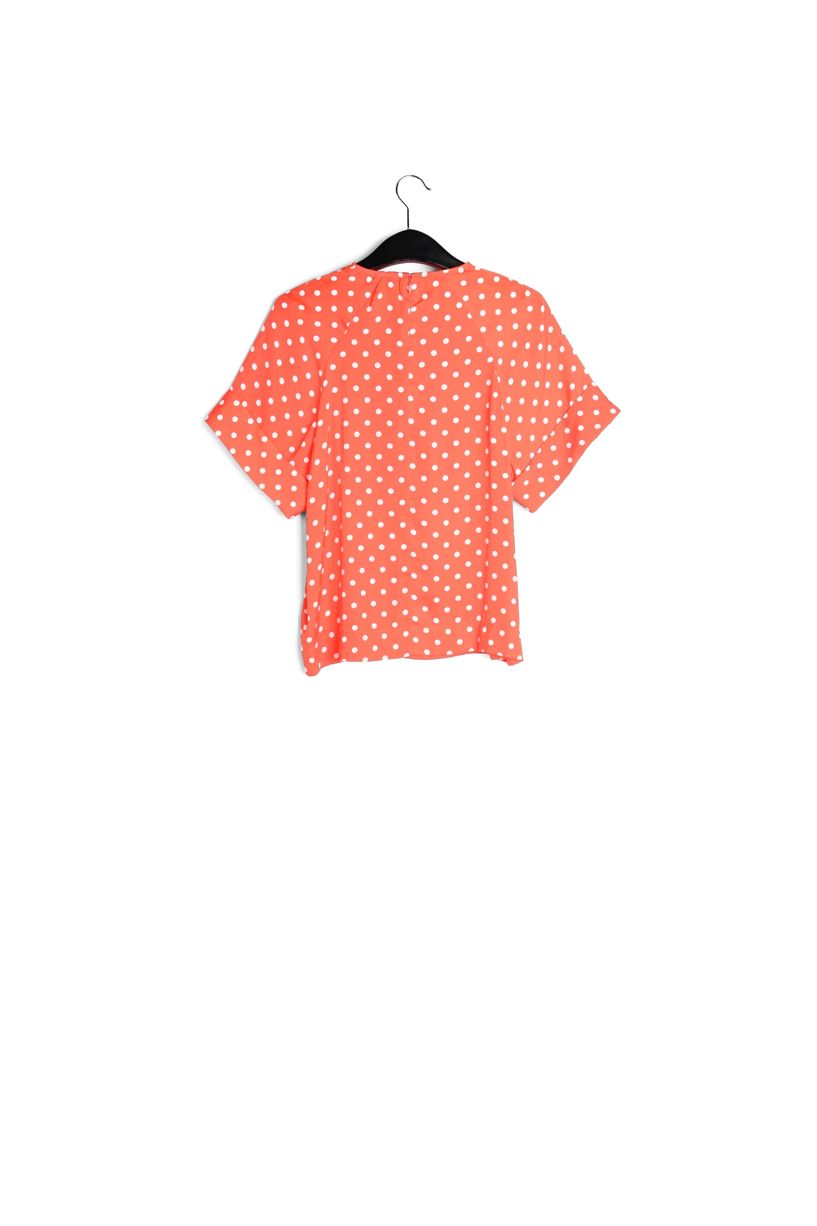Red polka dot top RE—SSENTIEL | Essentiel second hand
