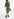 Multicolor kimono dress with floral print Faume - seconde main