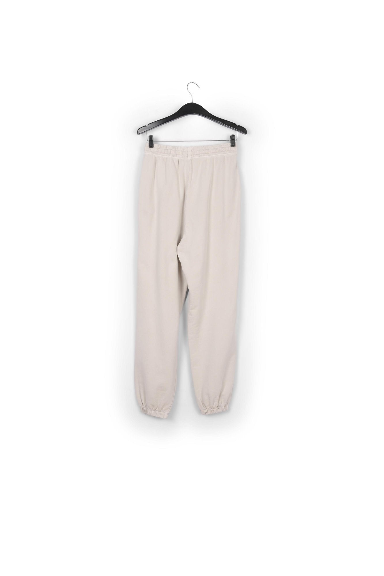 Off-white organic-cotton jersey sweatpants RE—SSENTIEL | Essentiel second hand