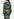 Blue, green and orange floral-print midi dress Faume - seconde main