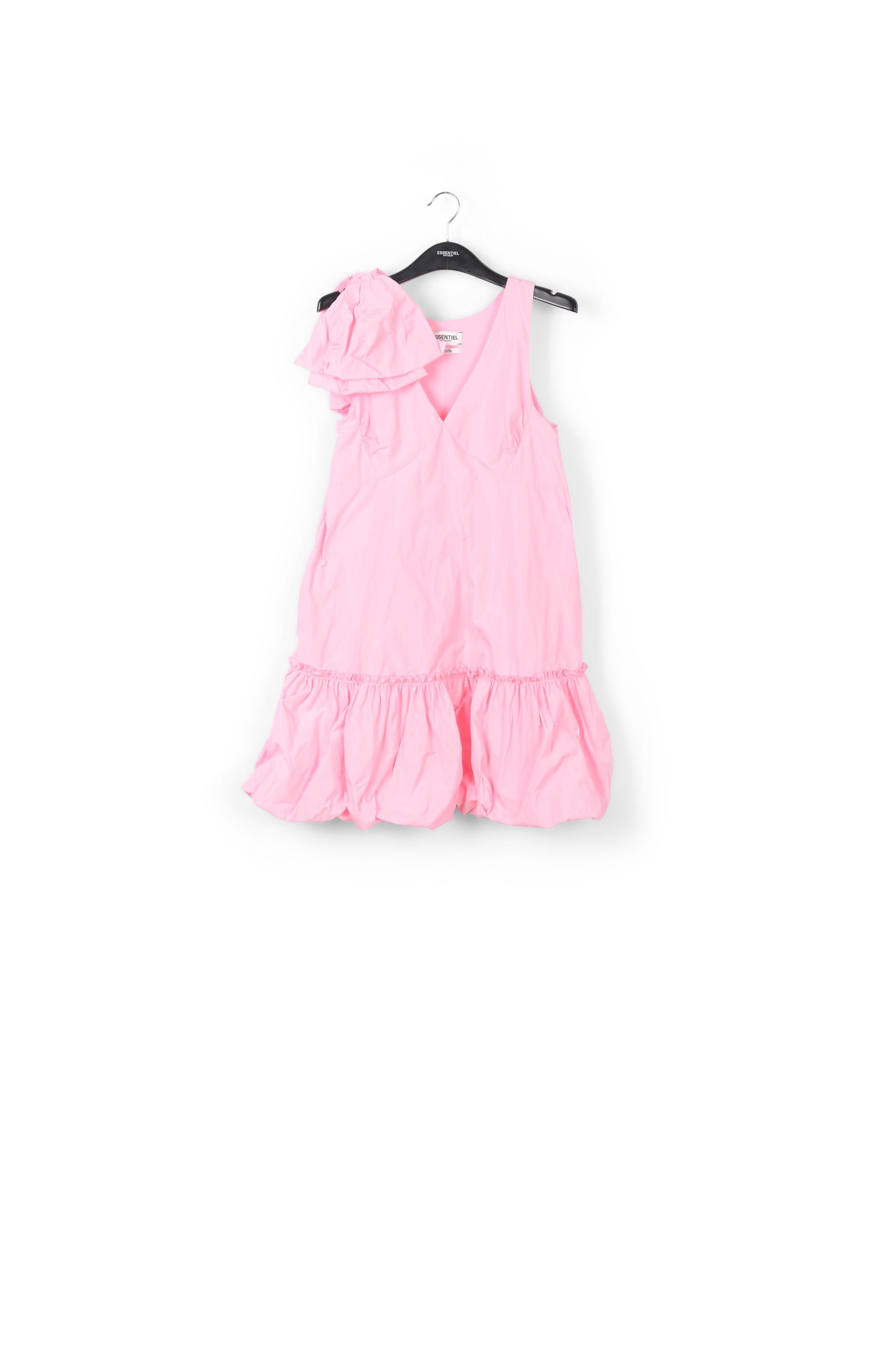 Robe mini rose à nœud oversize RE—SSENTIEL | Essentiel second hand