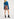 Camel minirok in bloemenjacquard Faume - seconde main