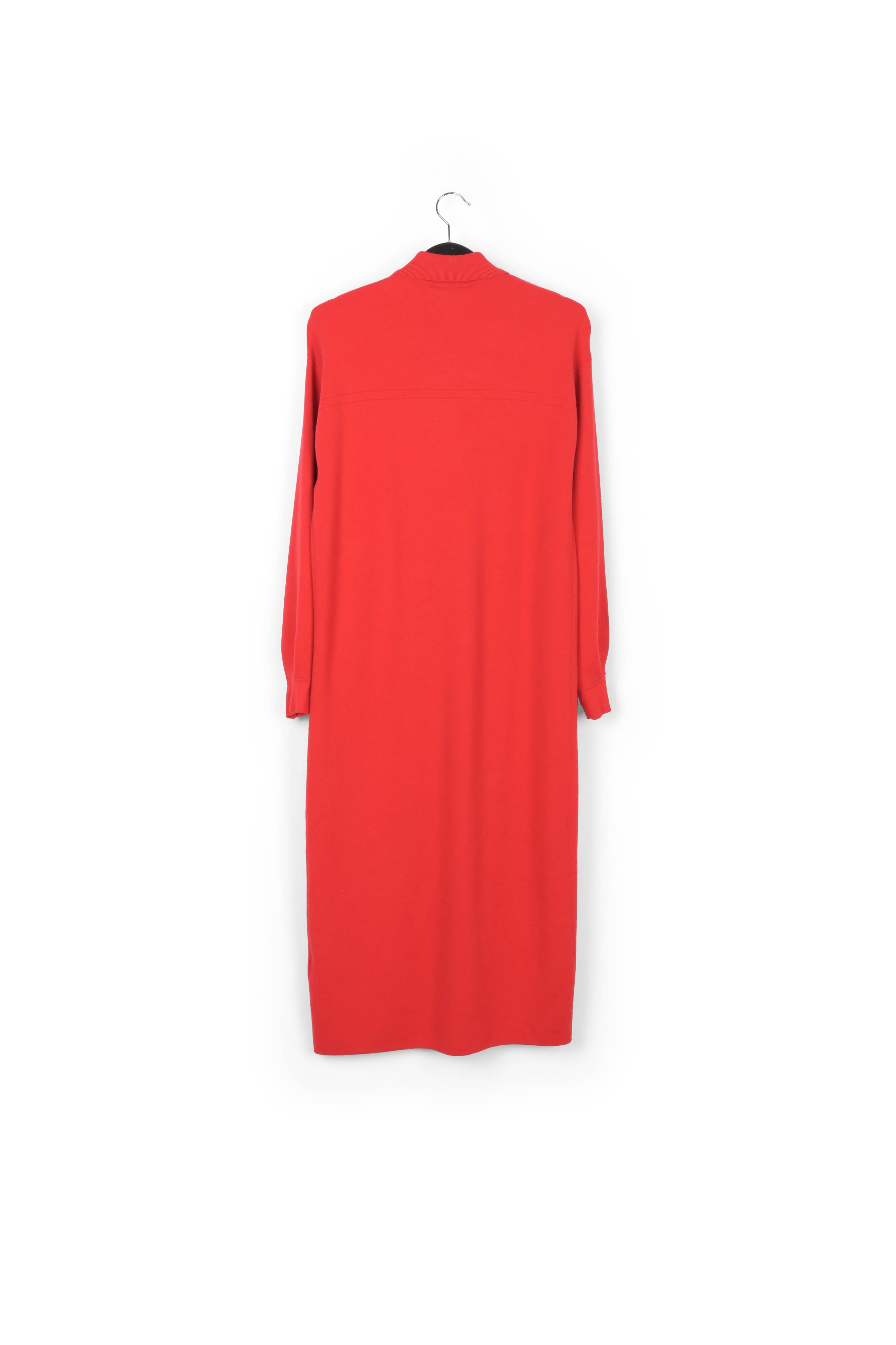 Cardigan rouge avec ceinture RE—SSENTIEL | Essentiel second hand