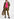Neon pink sleeveless mohair-blend cardigan Faume - seconde main