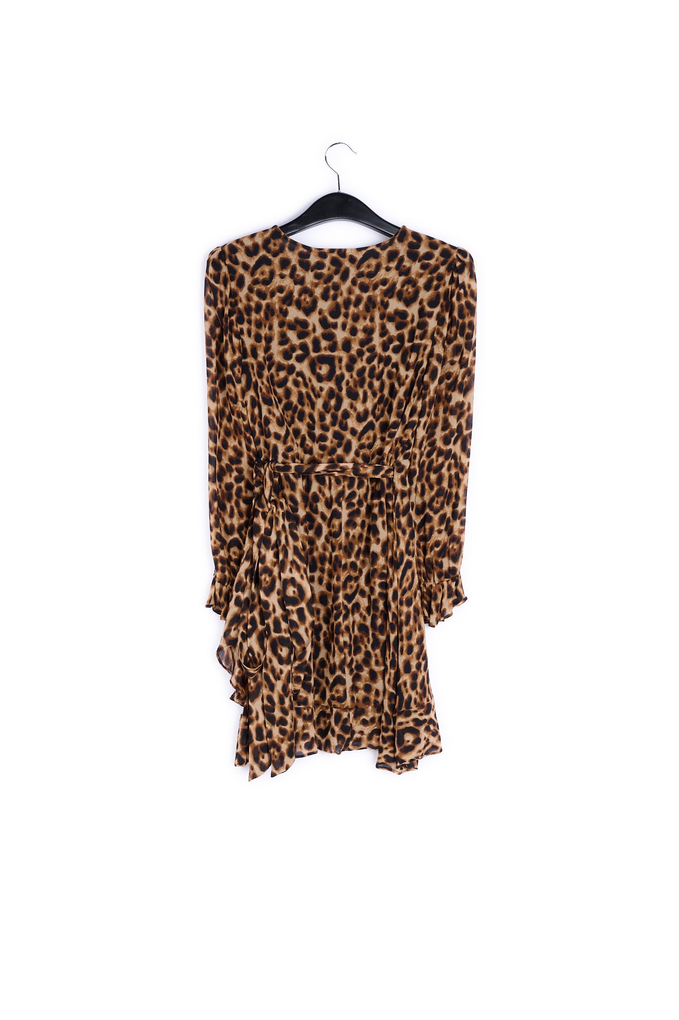 Wrap dress with leopard print RE—SSENTIEL | Essentiel second hand