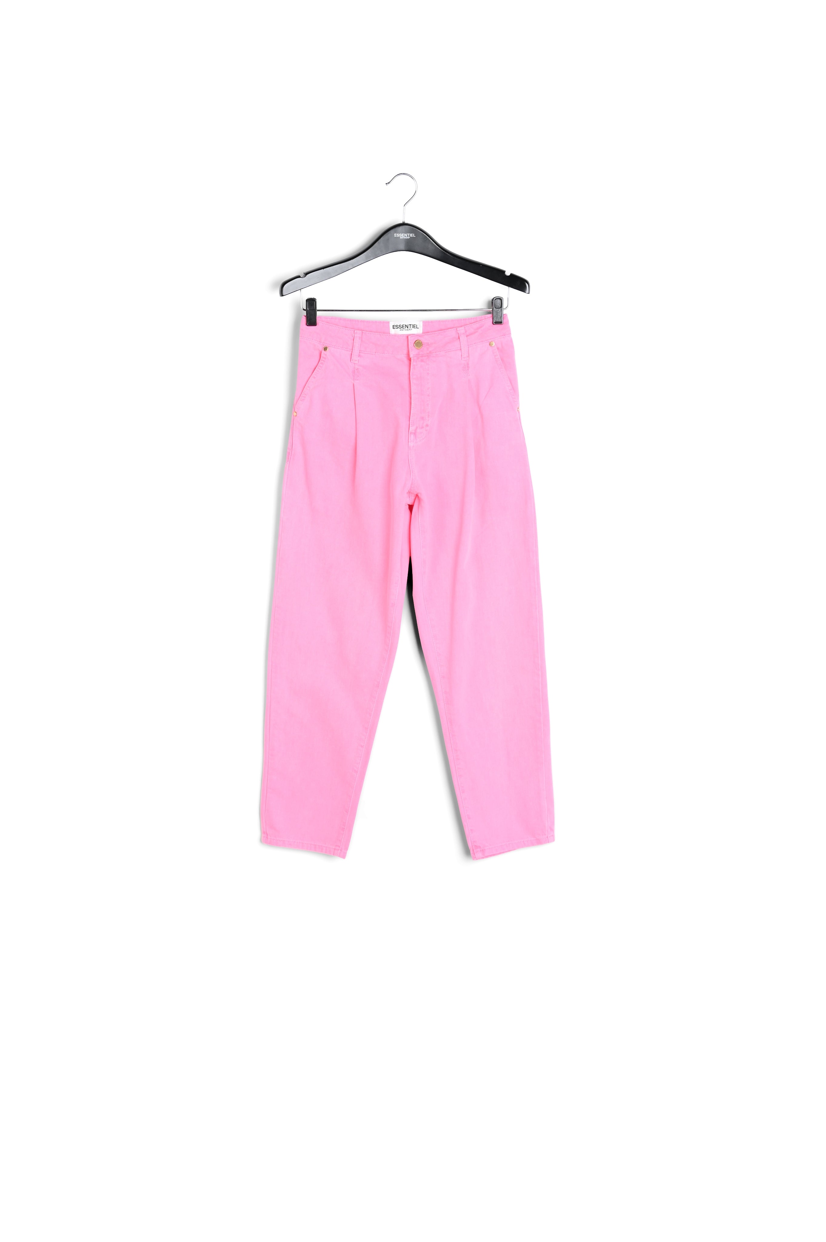 Jean rose fluo à taille haute RE—SSENTIEL | Essentiel second hand