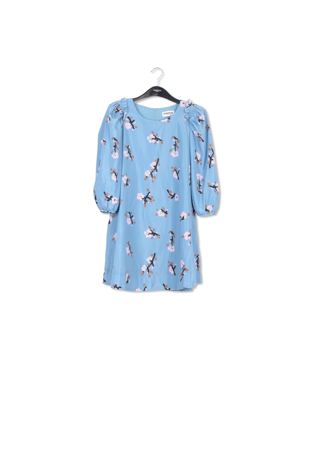 Light blue a-line mini dress RE—SSENTIEL | Essentiel second hand