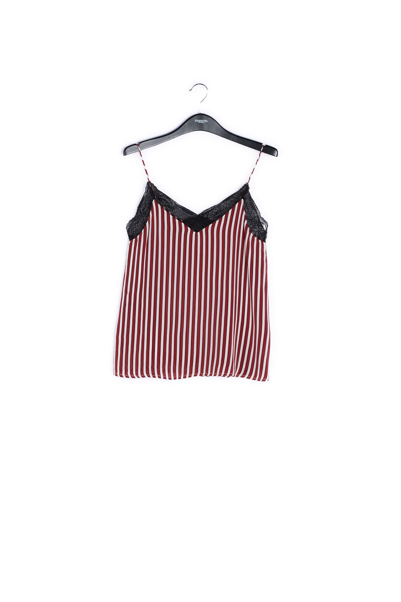 Striped lace top RE—SSENTIEL | Essentiel second hand