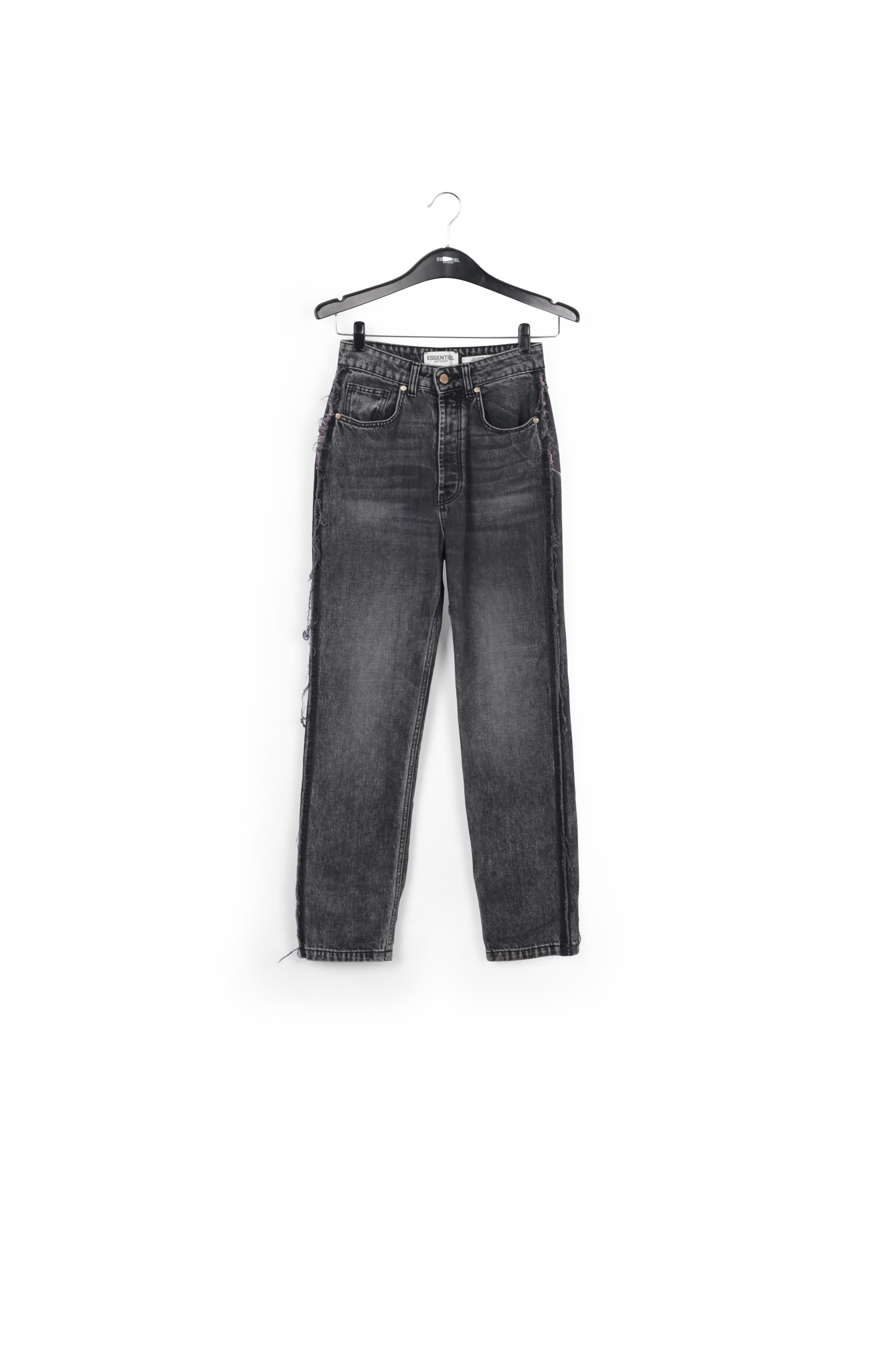 Jean gris foncé aux jambes droites RE—SSENTIEL | Essentiel second hand