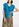 Blauwe mouwloze cardigan van mohairmix Faume - seconde main