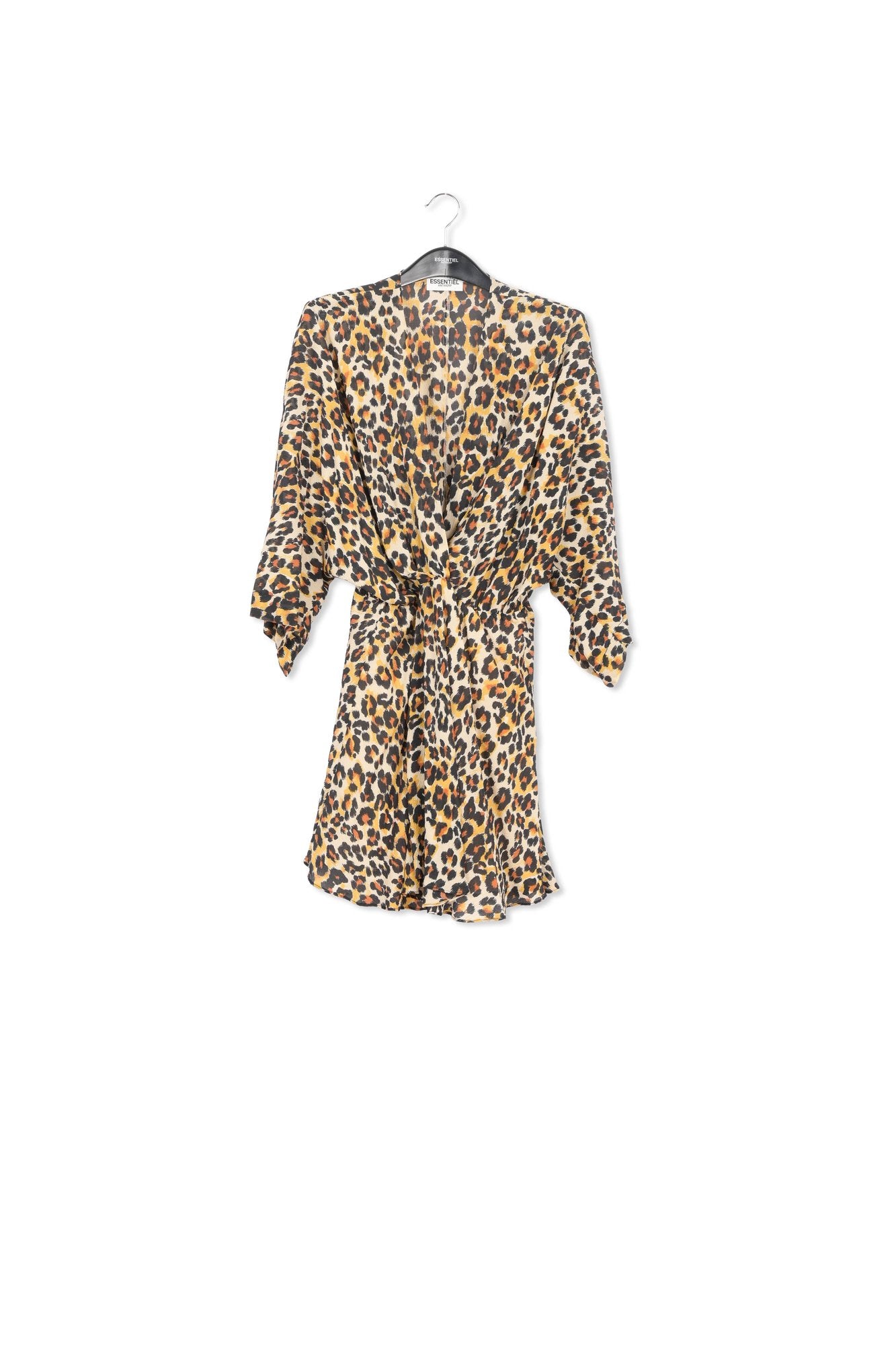 Mini-robe portefeuille à imprimé léopard RE—SSENTIEL | Essentiel second hand