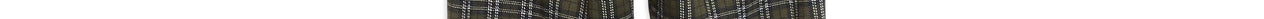 Khaki checked tailored pants Faume - seconde main