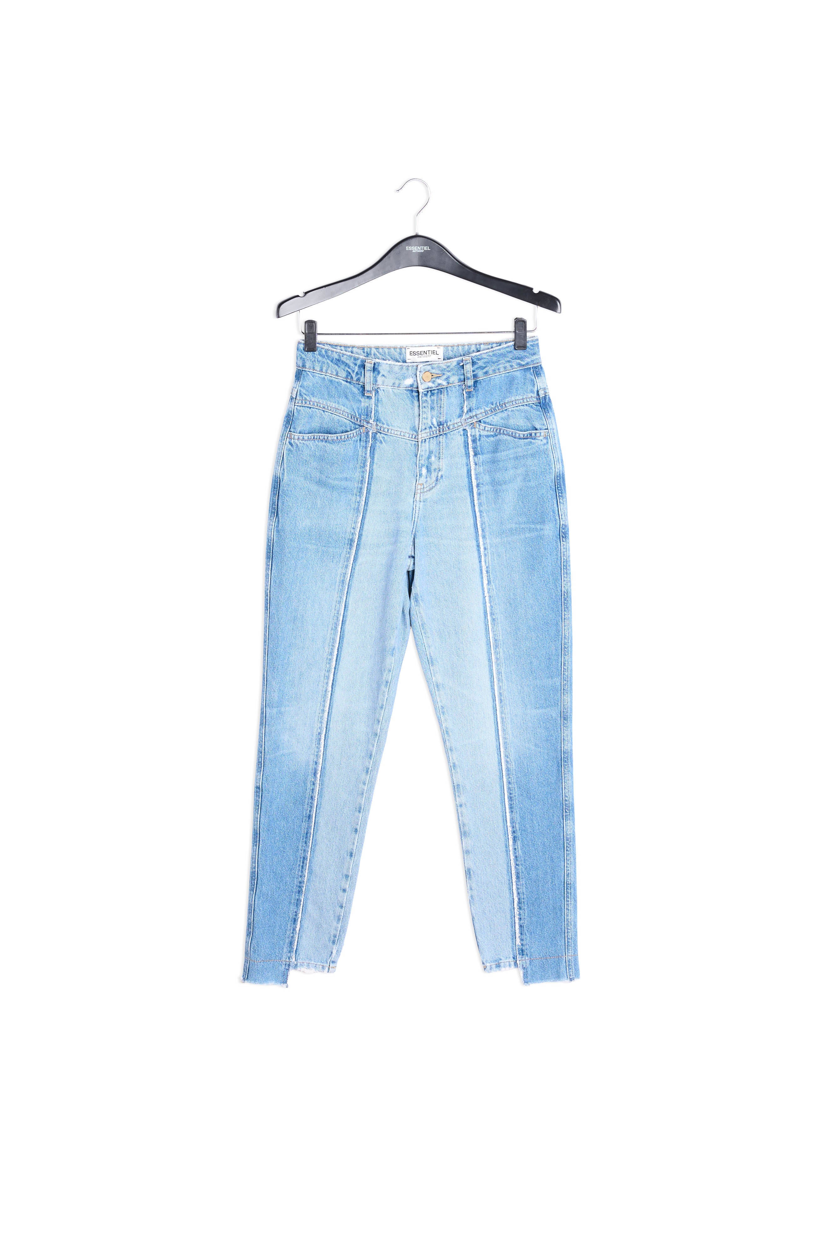 Jean boyfriend bicolore effiloché RE—SSENTIEL | Essentiel second hand