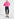 Cardigan aviateur rose en fausse fourrure Faume - seconde main