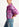 Lilac and purple checked cropped jacket Faume - seconde main