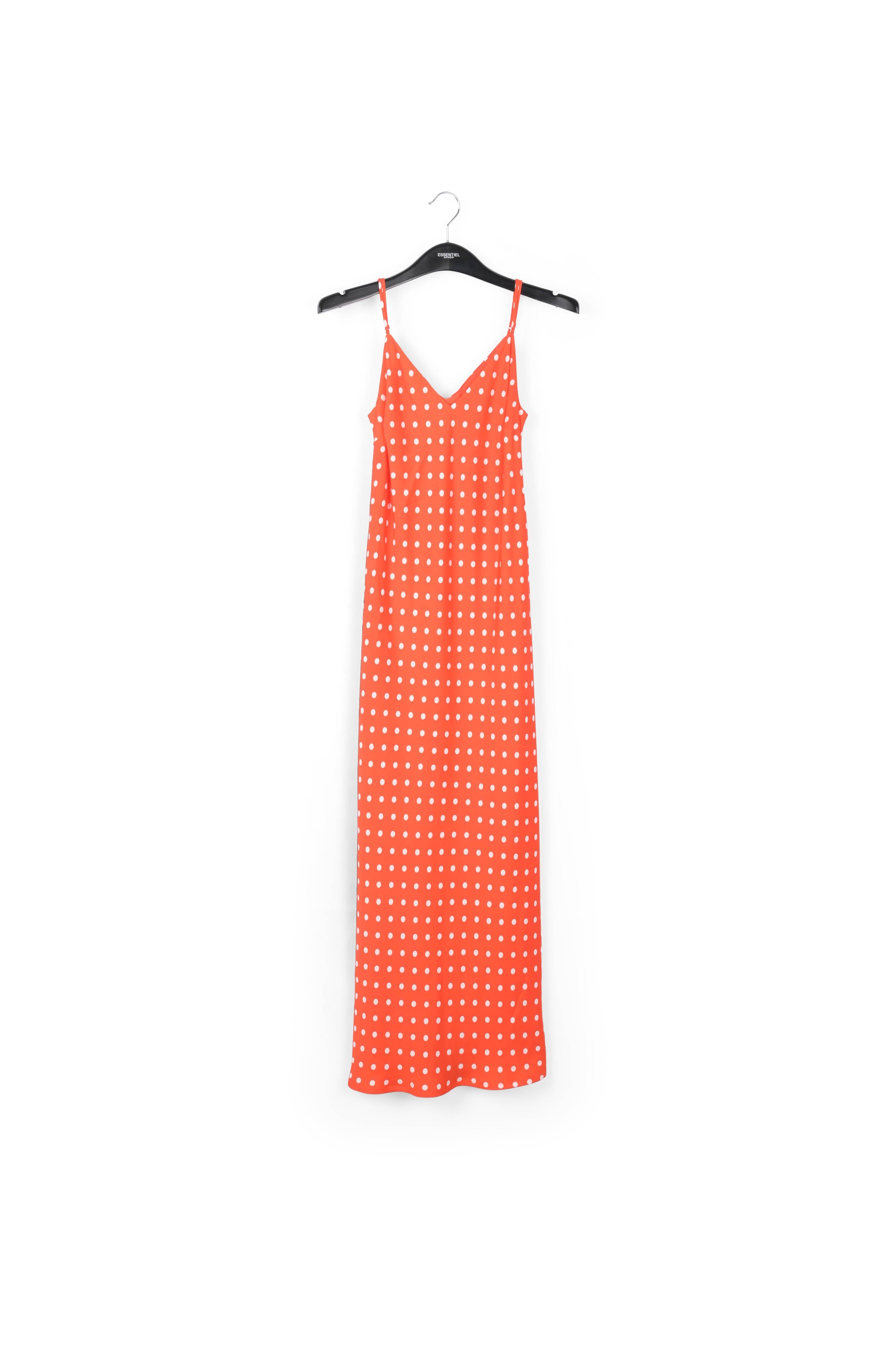 Red polka dot slip dress RE—SSENTIEL | Essentiel second hand